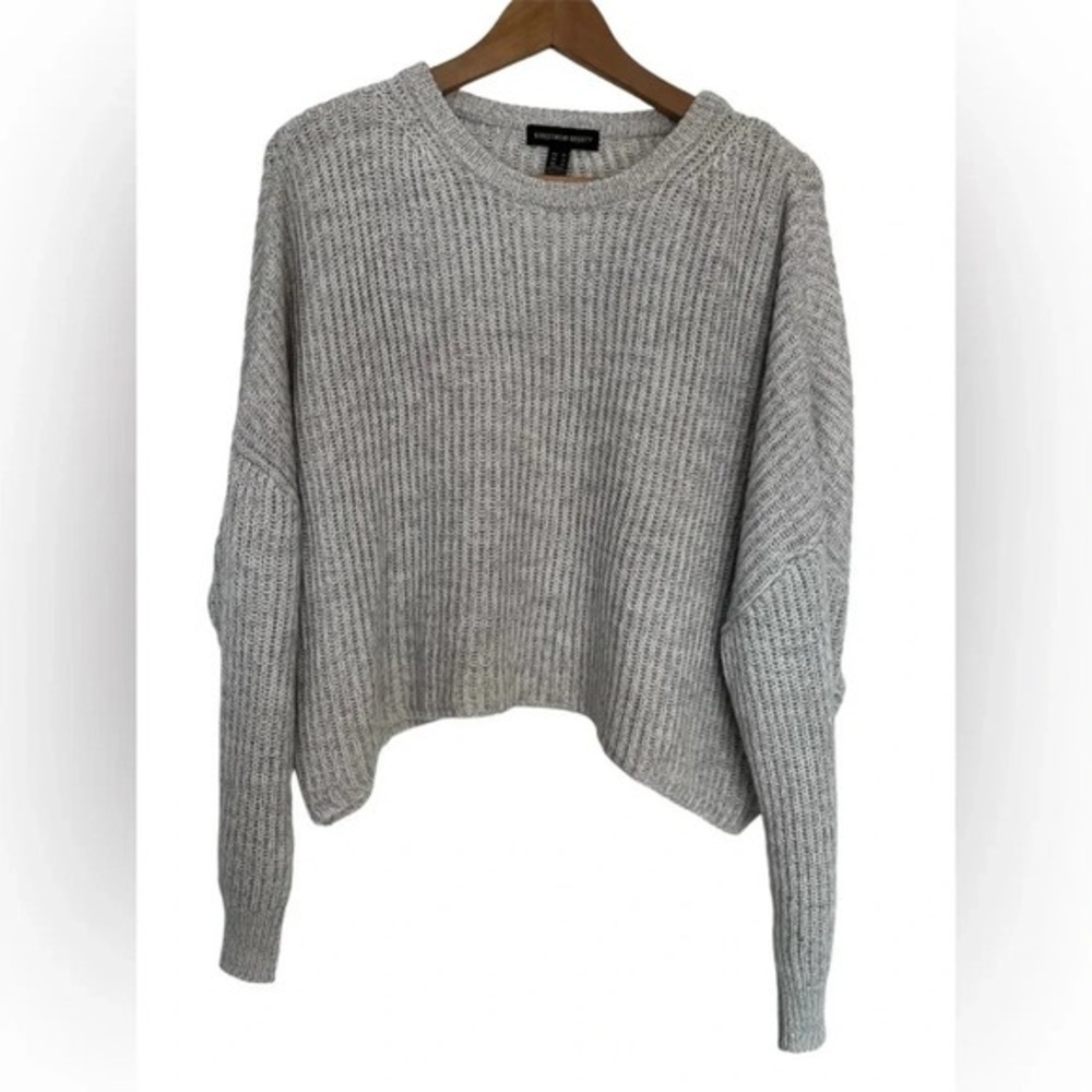 Streetwear society oversized gray sweater size medium